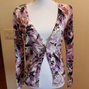 Merona Purple Sweater, SZ S, Long Sleeve